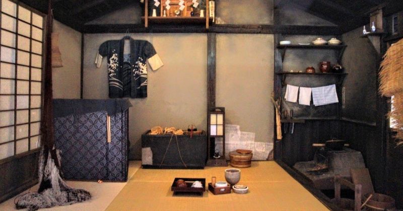 phòng tại nagaya thời Edo phòng tại nagaya thời Edo